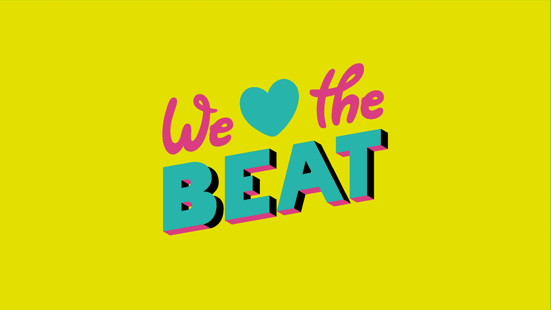 We love the beat